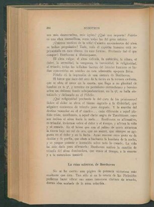La misa solemne, de Beethoven