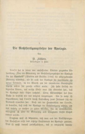 415-491 Die Rechtfertigungslehre der Apologie