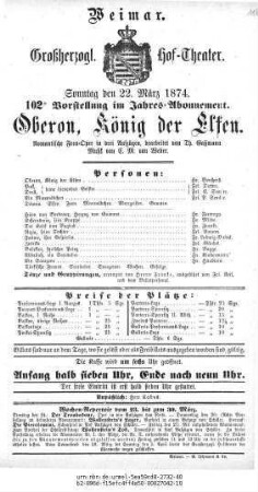 Oberon, König der Elfen