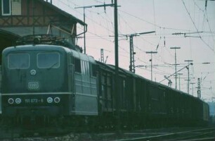 Vaihingen/Enz-Nord Lok 151 072 Güterzug