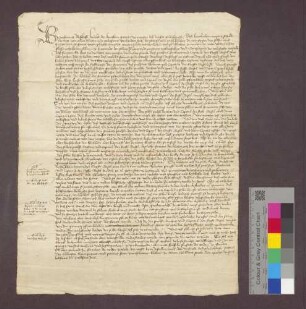 Papst Bonifaz XI. inkorporiert die Kirche zu Kirchhofen dem Domstift zu Basel.