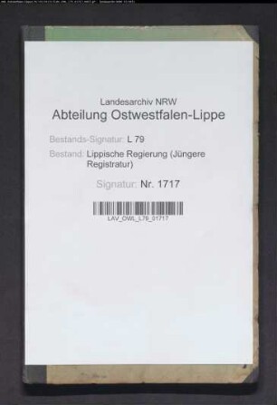 Rechnungen der Landkasse