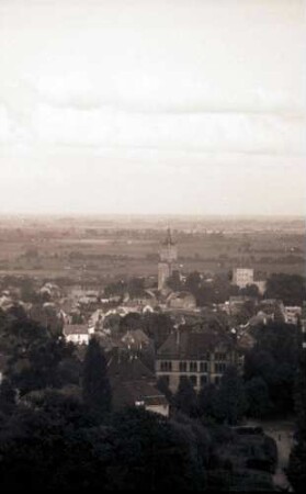 Kleve: Stadtansicht vom Aussichtsturm