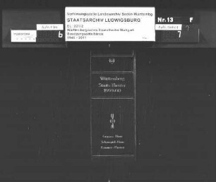 Staatsoper, Staatsschauspiel, Kammertheater 1959/60