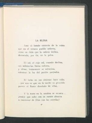 La ruina