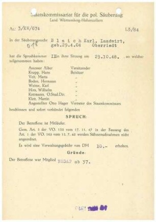 Blaich, Karl