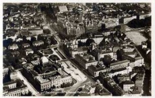 Leipzig : Blick auf Reichsgericht u. Neues Rathaus
