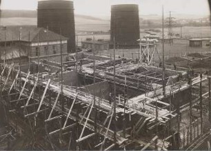 Schalthaus W.II - Erweiterung 1926 (Deckenträger in Höhe 231,40)