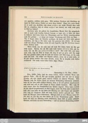 92. [Schleiermacher an Henriette.]
