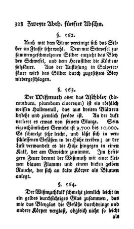 Wißmuth (§. 563)