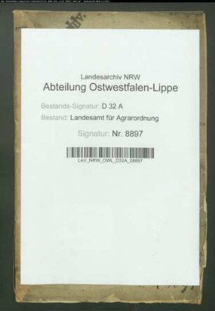 Mühlenbruch, Krs. Büren. Hudebefreiung