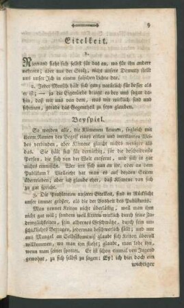 Eitelkeit