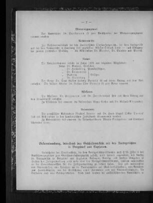 Bekanntmachung, betreffend den Geschäftsverkehr mit den Amtsgerichten in Bergedorf und Cuxhaven