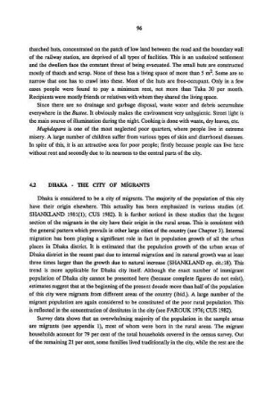 4.2 Dhaka - the city of migrants