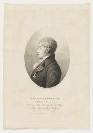Bildnis des Charles Louis Wildenow