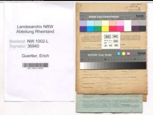 Entnazifizierung Erich Guertler , geb. 07.01.1912 (Rechtsanwalt)