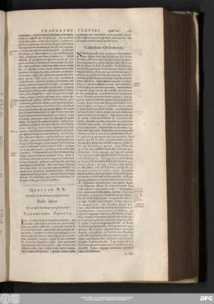 Quaestio XX. An Missa sit sacrificium propitiatorium?