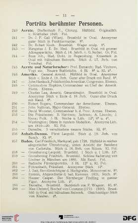 Porträts berühmter Personen (Nr. 240-808)