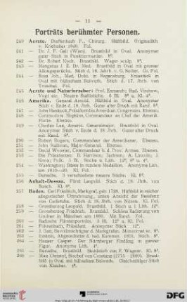 Porträts berühmter Personen (Nr. 240-808)