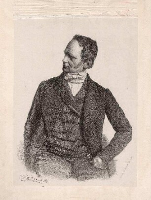 Ehrenbürger der Stadt Karlsruhe. Karl August Friedrich von Stösser (16.04.1792-12.07.1874); Geheimrat; Ehrenbürger seit 31.08.1853