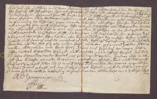 Testament des Kirchenrats und Hofpredigers Lothar Johannes Michael Förtsch und seiner Ehefrau Clara Hedwig