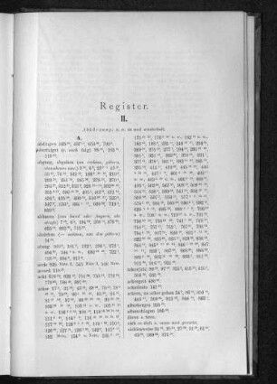 Register II