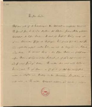 Brief an Louis Spohr : 16.03.1833