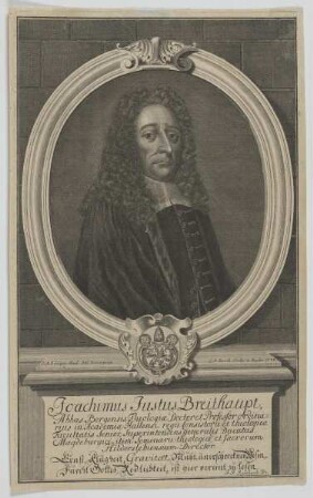 Bildnis des Joachimus Justus Breithaupt