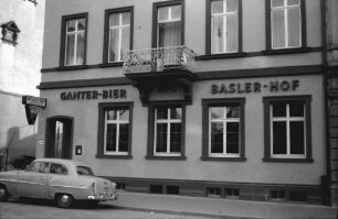 Freiburg: Ganter-Gaststätte Basler Hof