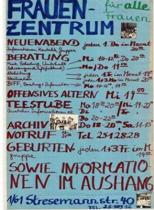 Frauenzentrum - für alle Frauen