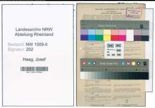 Entnazifizierung Josef Van Haag , geb. 03.07.1905 (Schuhmacher)