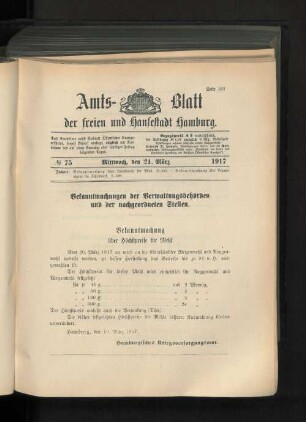 No. 75, 21. März 1917