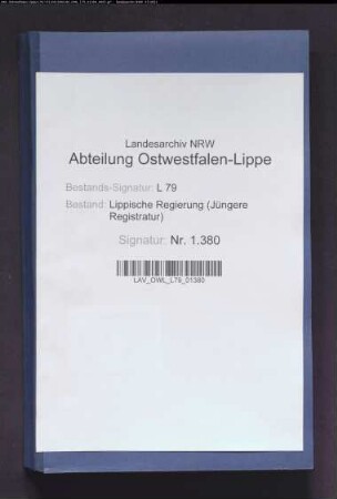 Veranlagung zur Gebäudesteuer im Amt Schwalenberg