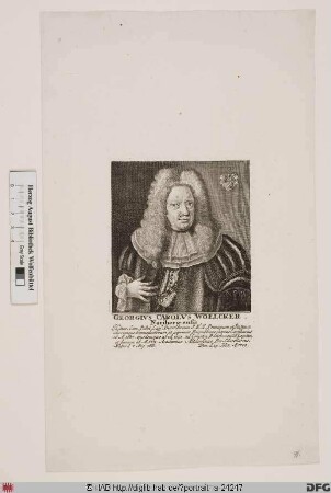 Bildnis Georg Carl Woelcker