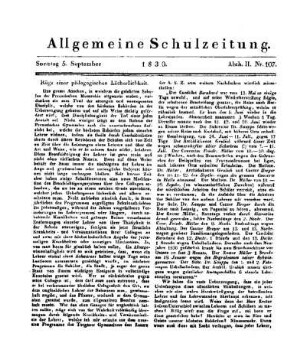 Rüge einer pädagogischen Lächerlichkeit