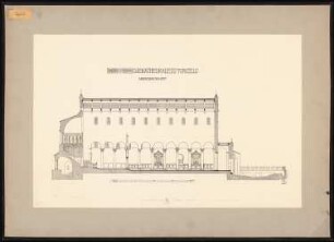 Dom Santa Maria Assunta und Santa Fosca, Torcello: Längsschnitt