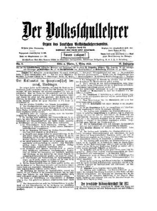 Der Kultusetat im Hauptausschuß des preuß. Landtages