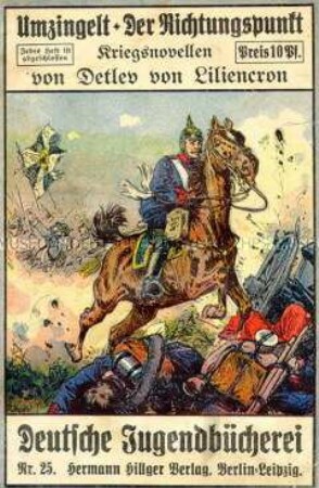 Heft aus der Reihe "Deutsche Jugendbücherei" mit zwei Kriegsnovellen von Liliencron