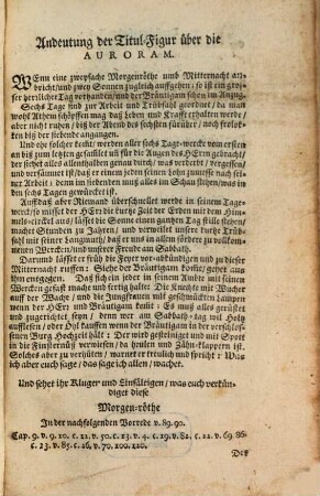 Morgenröte im Aufgang, Das ist: Die Wurtzel oder Mutter Der Philosophiae, Astrologiae und Theologiae, Aus rechtem Grunde. Oder Beschreibung der Natur, Wie Alles gewesen und im Anfang worden ist : wie die Natur und Elementa Creatürlich worden seynd ... Alles von neuem übersehn, und mit Fleiß nach des Authoris eigenem Manuscripto corrigiret und verbessert