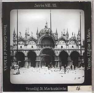 Venedig: San Marco, Fassade