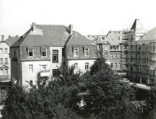 Dresden-Mickten, Hauptmannstraße 19. Wohnhaus (um 1913). Gartenseite von Süden