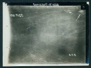Foto des Geländes nördlich von Gomiécourt (Luftbild)