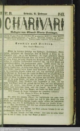 [2.]1843=19: Charivari