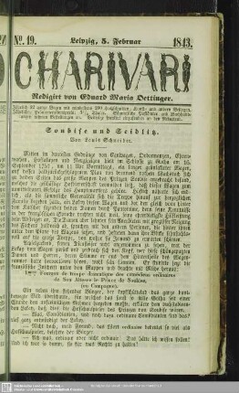 [2.]1843=19: Charivari
