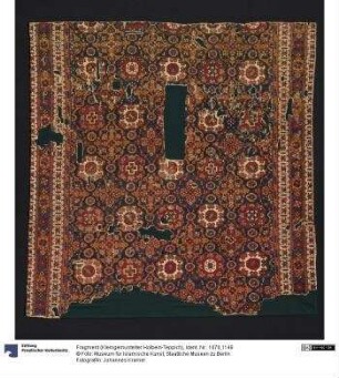 Fragment (Kleingemusterter Holbein-Teppich)