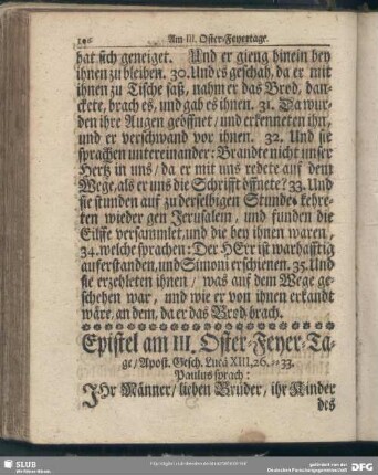 [Am III. Oster-Feyertage]