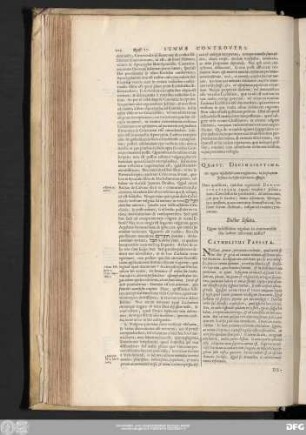 Quaest. Decimaseptima. De regula infallibili controversiarum, in sensu quem Iesuita Ecclesiis reformatis affingit.