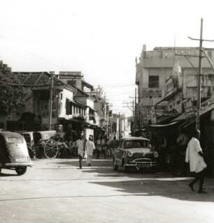 Chingleput, Indien. Straßenbild