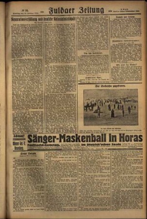 Dritte Ausgabe vom Samstag, den 09. Februar 1929.