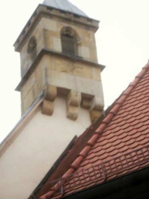 Dachtürmchen von Südosten (Glockentürmchen aus Stein-im 19 Jh erneuert)